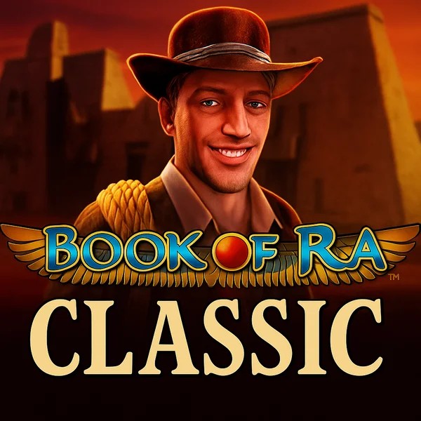 Book of Ra Classic game by Novomatic – logo hosted on Betninja Casino