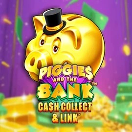 Piggies And The Bank Cash Collect & Link slot logo by Origins at Betninja Casino
