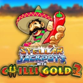 Stellar Jackpots with Chilli Gold x2 logo – Jackpots by Lightning Box Game at Betninja Casino